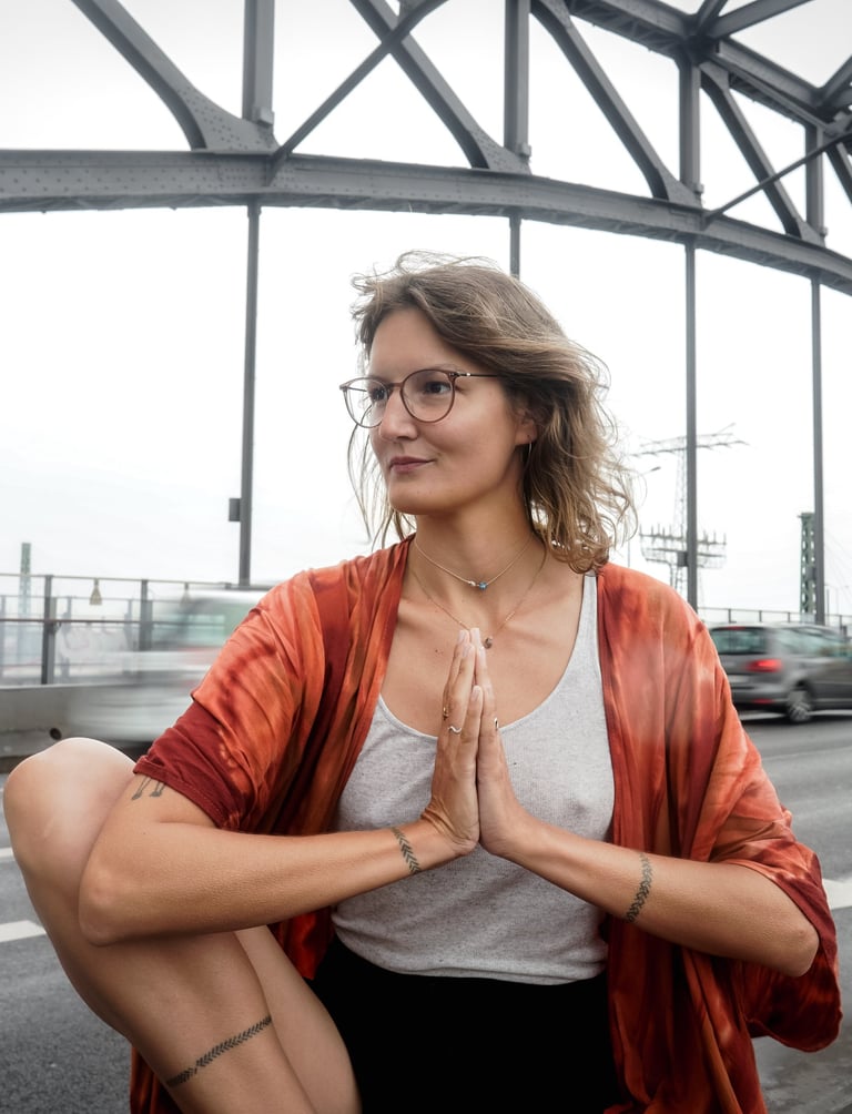 Julia Dencker, Expertin für inneren Frieden - Leipzig. Photo by Diana Elschner