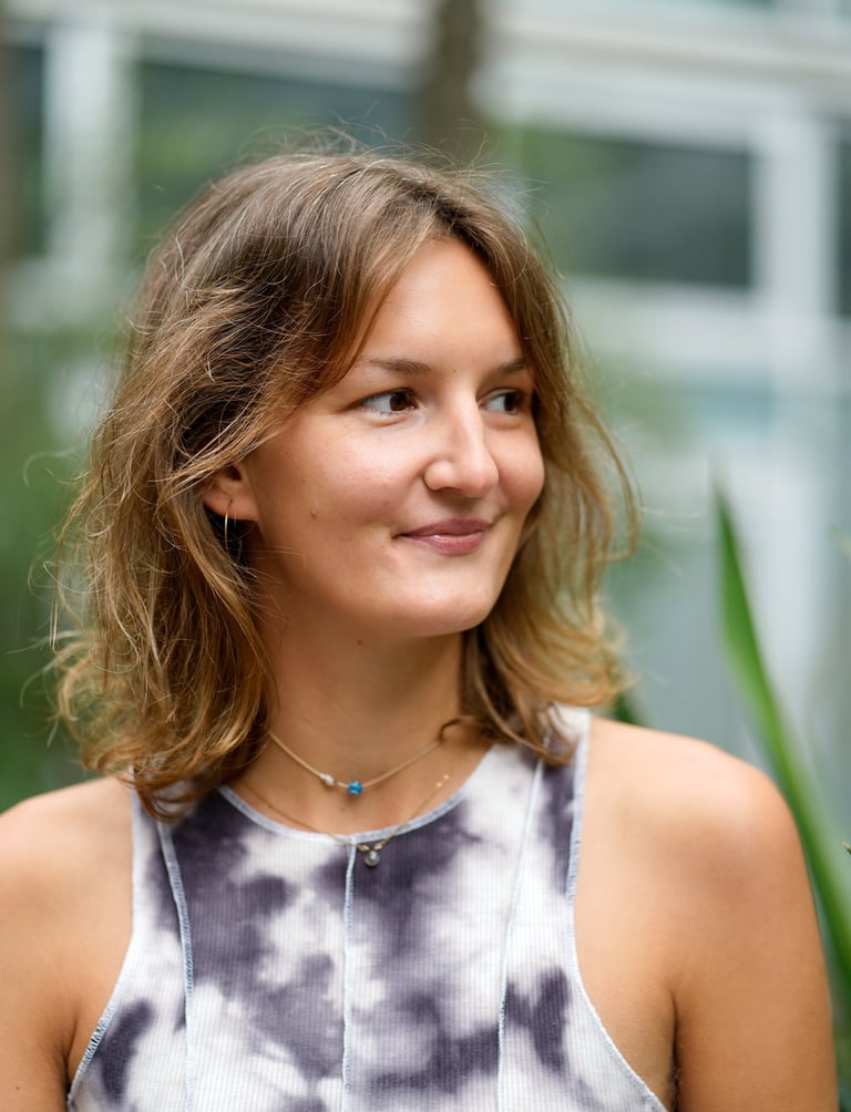 Julia Dencker, Expertin für inneren Frieden - Leipzig. Photo by Diana Elschner
