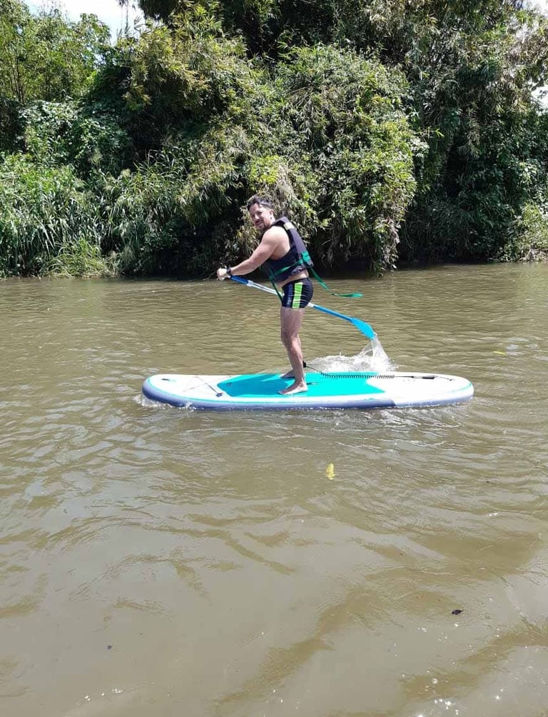 Paddle at Don Diego River Sierra Nevada Santa Marta