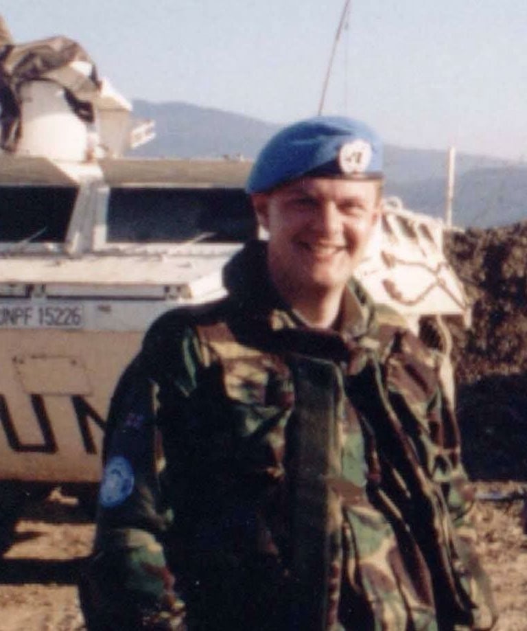 Andrew White Sarajevo, 1994, during the siege of the city