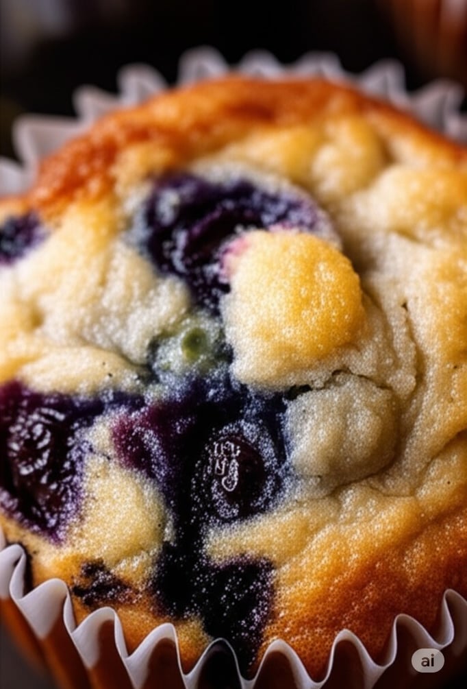 quick blueberry muffins