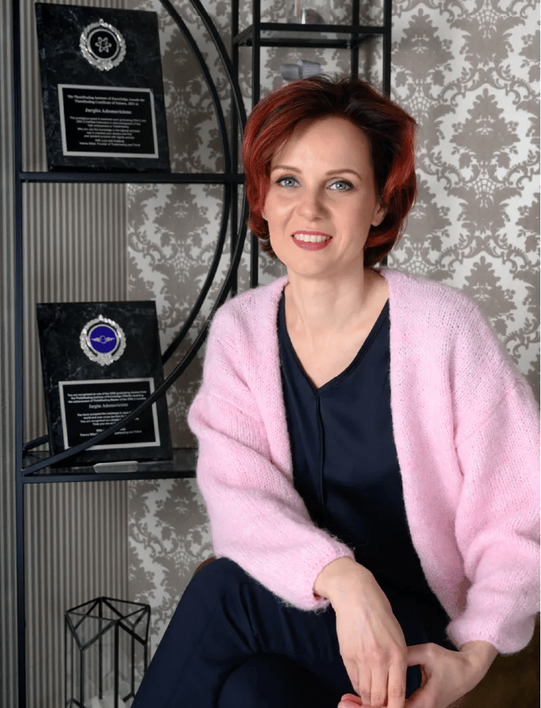 Jurgita Adom fizinio ir dvasinio pokyčio mentorė