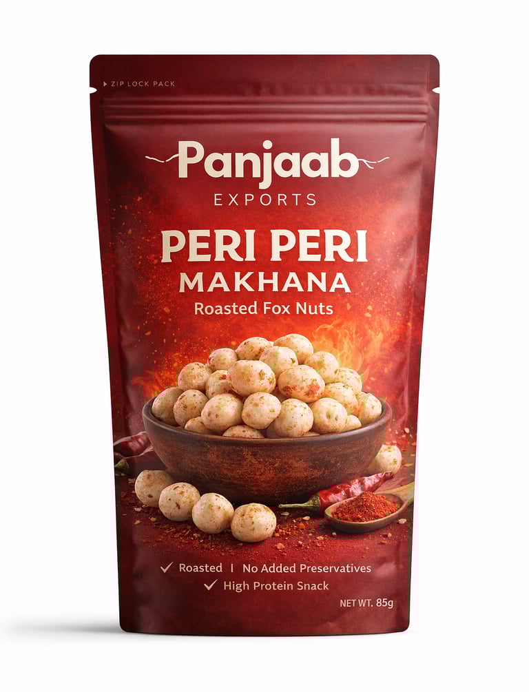 peri peri makhana