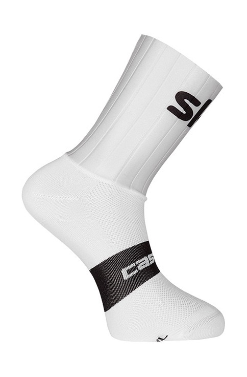 Team Sky Castelli white sock