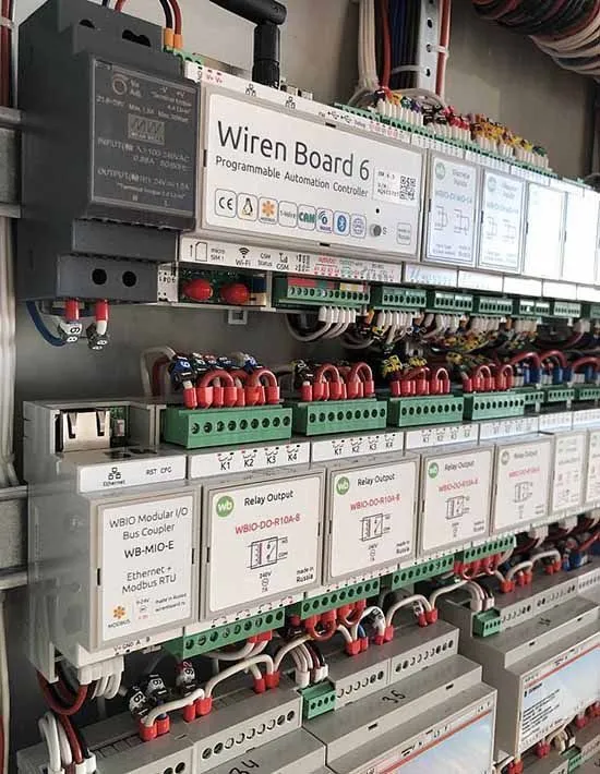 KNX, LOXONE, PLC, MODBUS, BUS1