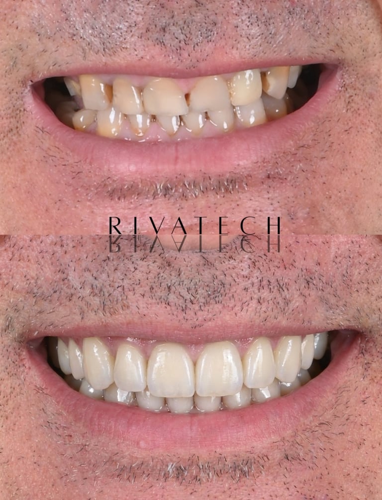 Carillas dentales de cerámica naturales, proporcion perfecta