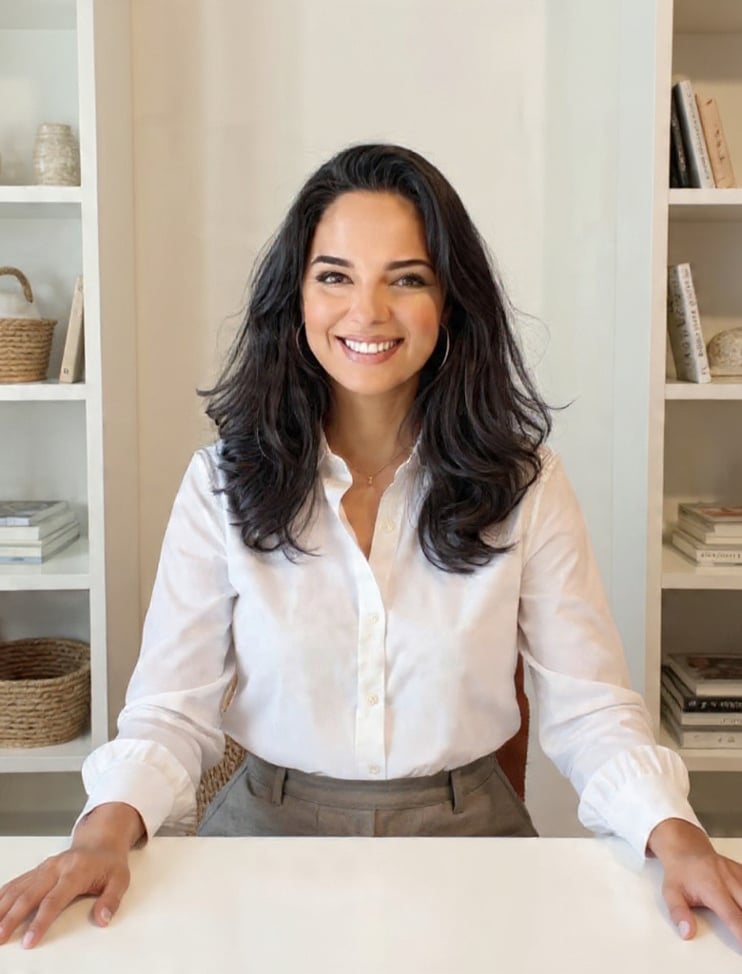 Laura, Founder of Transform Homes & Co — rofessional organizer and luxury decluttering expert.