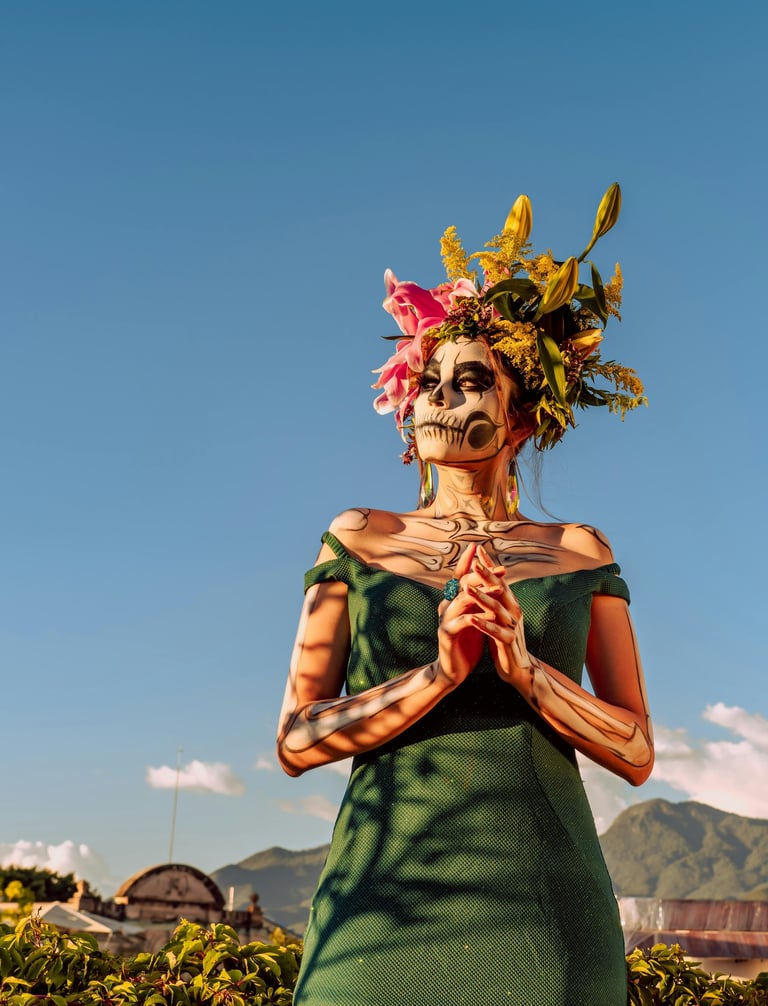 Dia de los muertos Mexique jour des morts