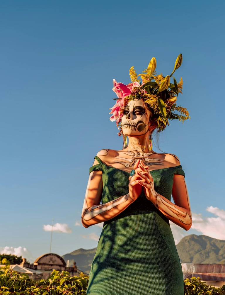 Dia de los muertos Mexique jour des morts