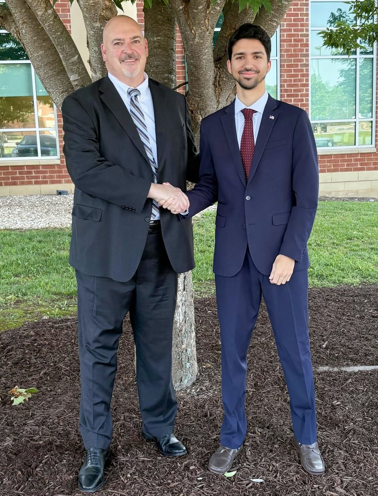 Kyle Gutshall and Former Delegate, Todd Gilbert