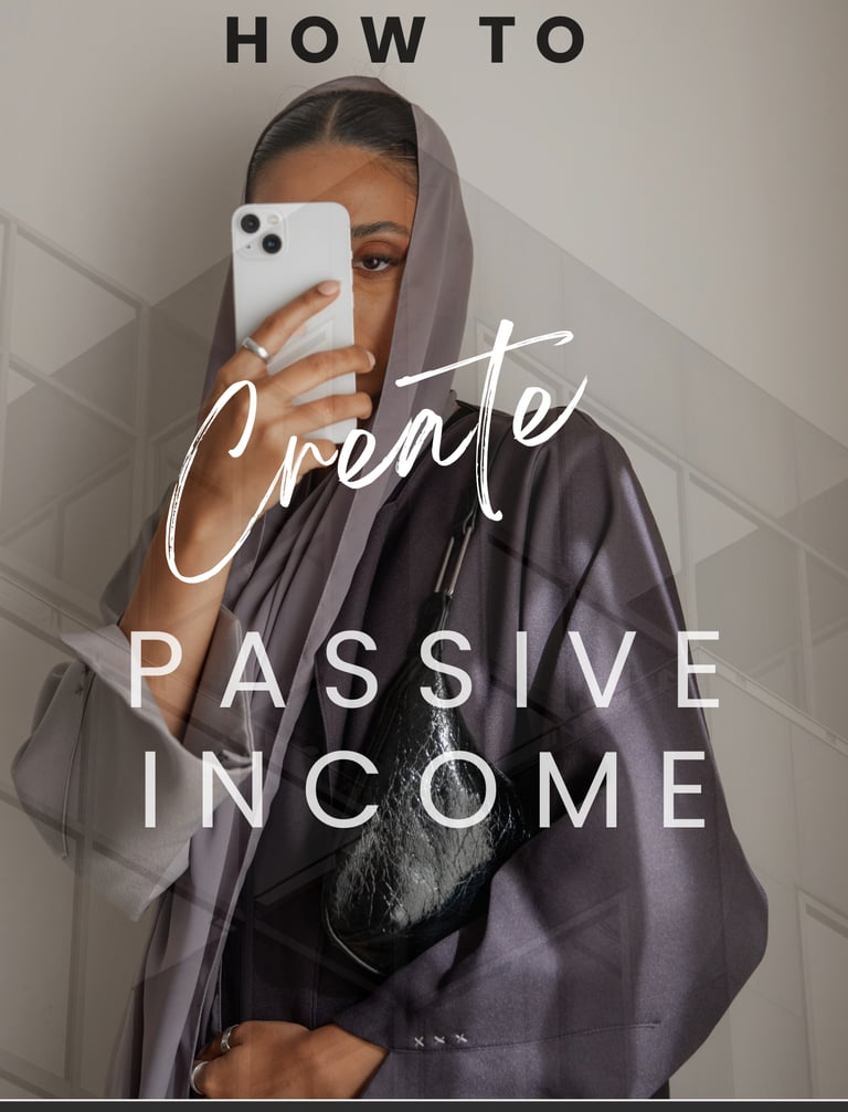 Read about how to create passive income online in this FREE ebook