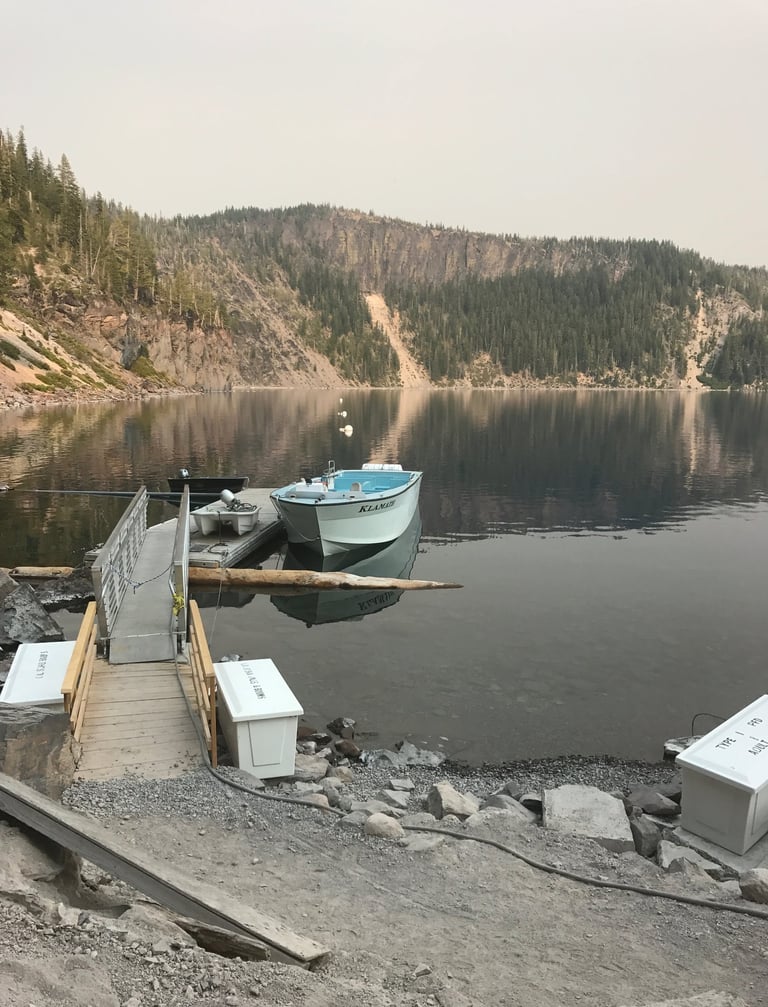 Cleetwood Cove Crater Lake Oregon
