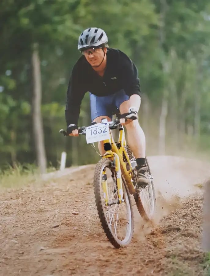 Kyle Keehan World Cup mountain bike downhill race