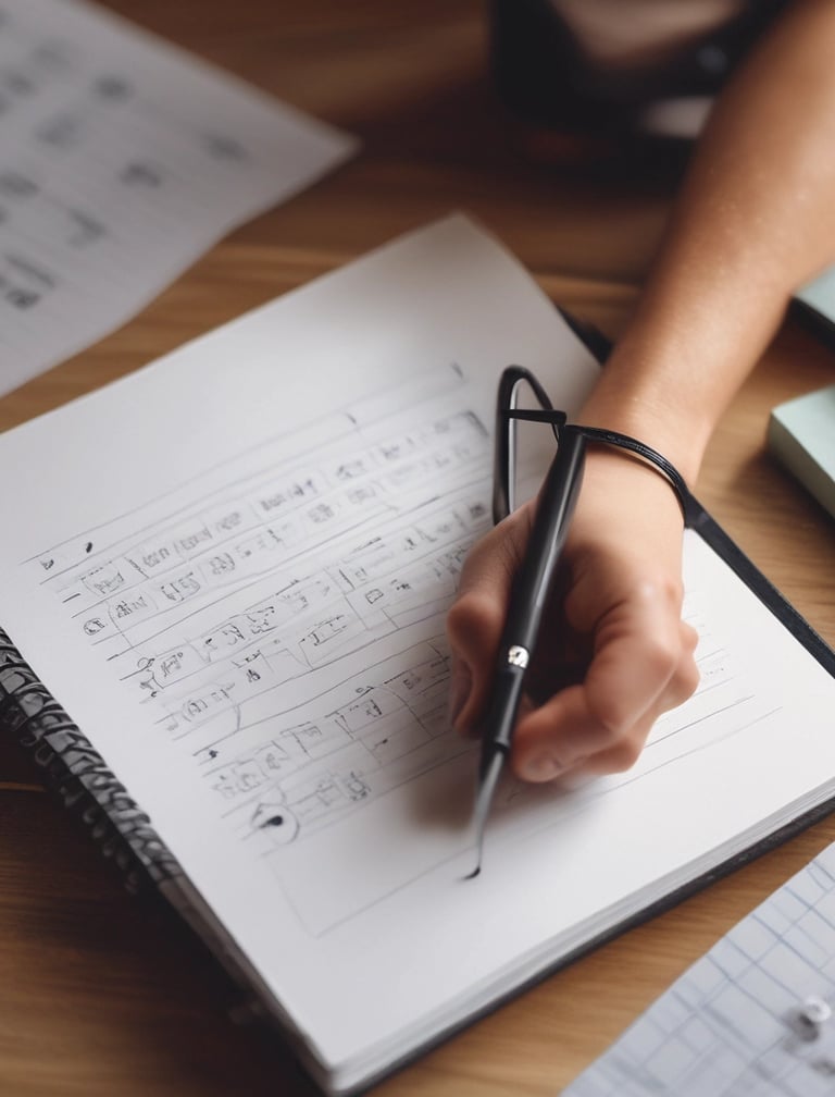 A peaceful outdoor scene with a woman meditating under a large tree.