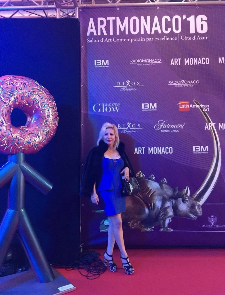 Iris Devote LITTARDI - Exposition a ART MONACO