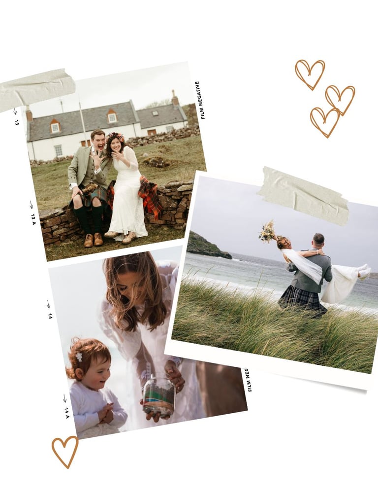 Wedding couples in Scotland