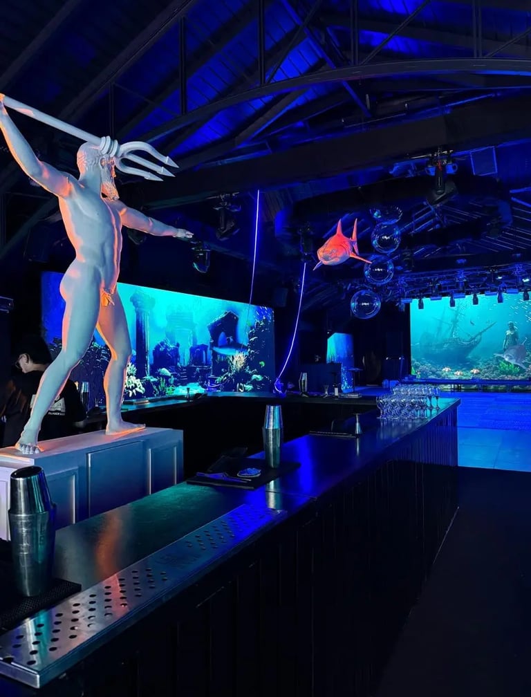 Evento corporativo con Instalaciones escultóricas y piezas especiales impresas en 5D