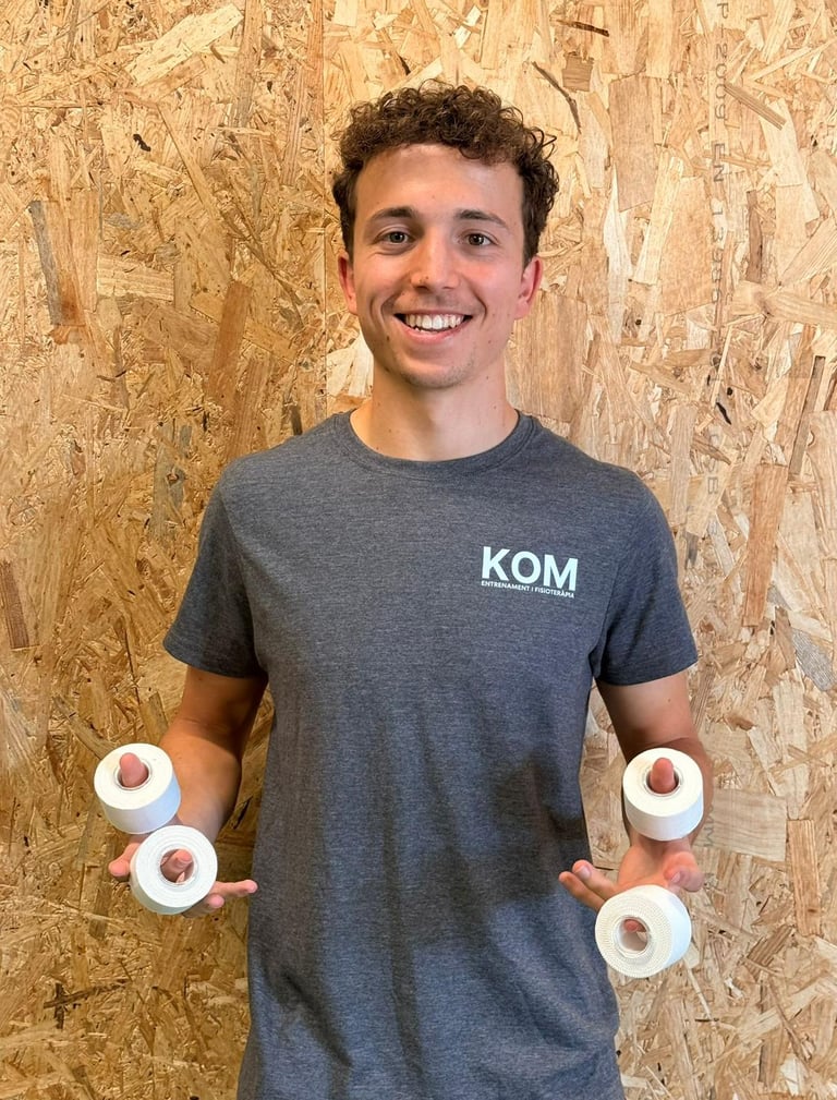 Fisioterapeuta KOM Granollers Enzo Montefusco