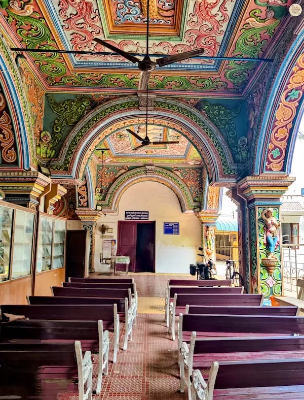 Saraswati Mahal Library showcasing rare collections in Thanjavur Palace