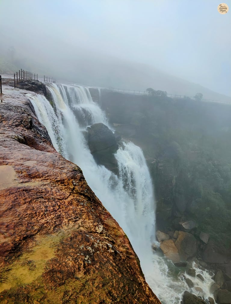 Dainthlen Falls – Cherrapunji’s Roaring Waterfall Wonder