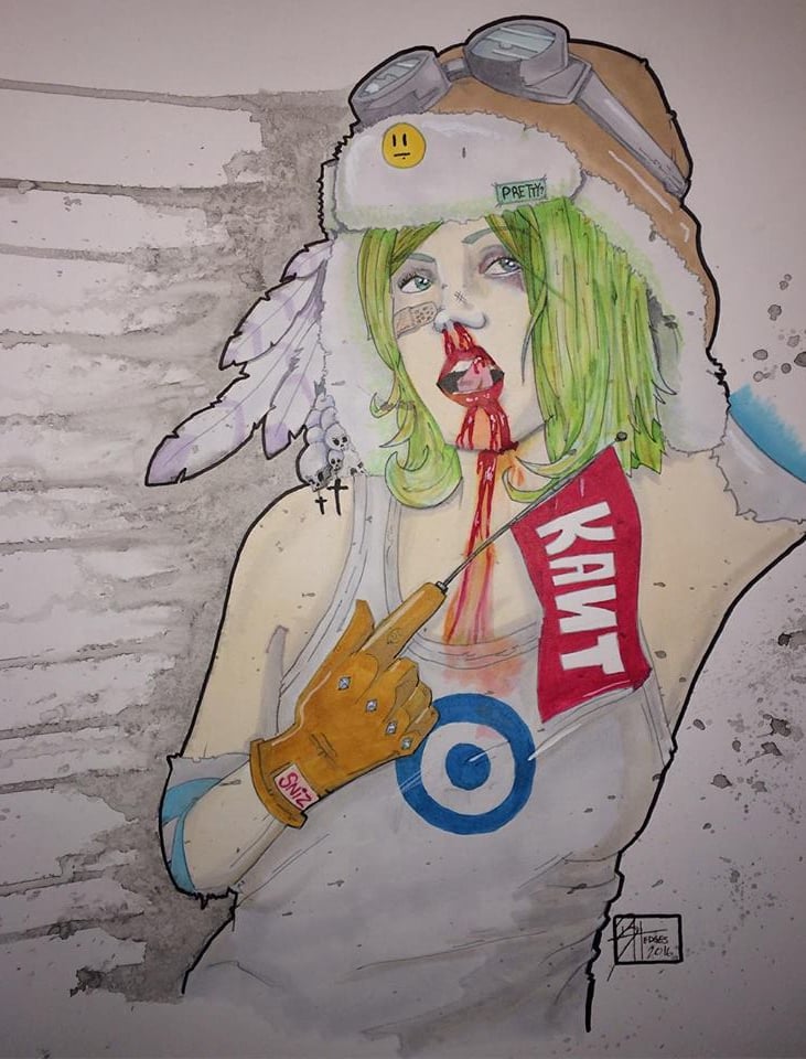 Robert Hedges. Tank Girl XX16