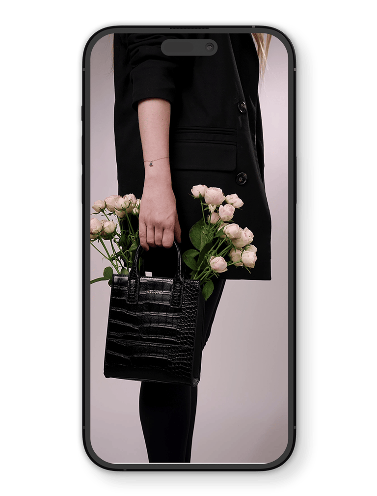 TikTok Content für Maison Héroïne – stilvolle Kurzvideos zur Produktinszenierung von Taschen, clean 