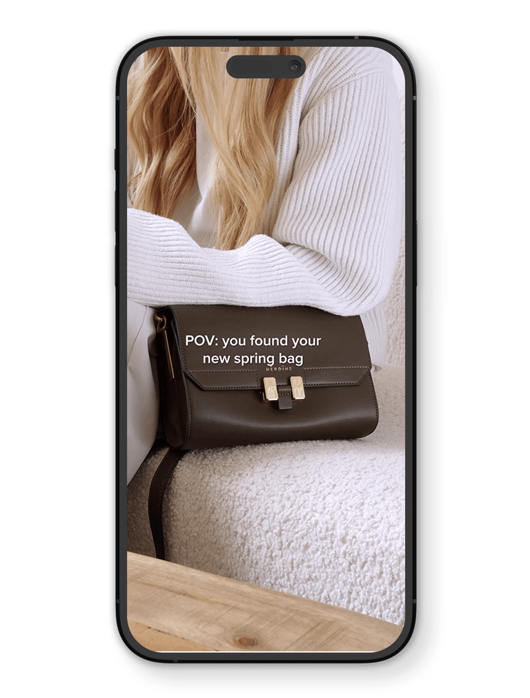 Content Creation für Maison Héroïne – ästhetischer Social Media Content mit Fokus auf Accessoires, m