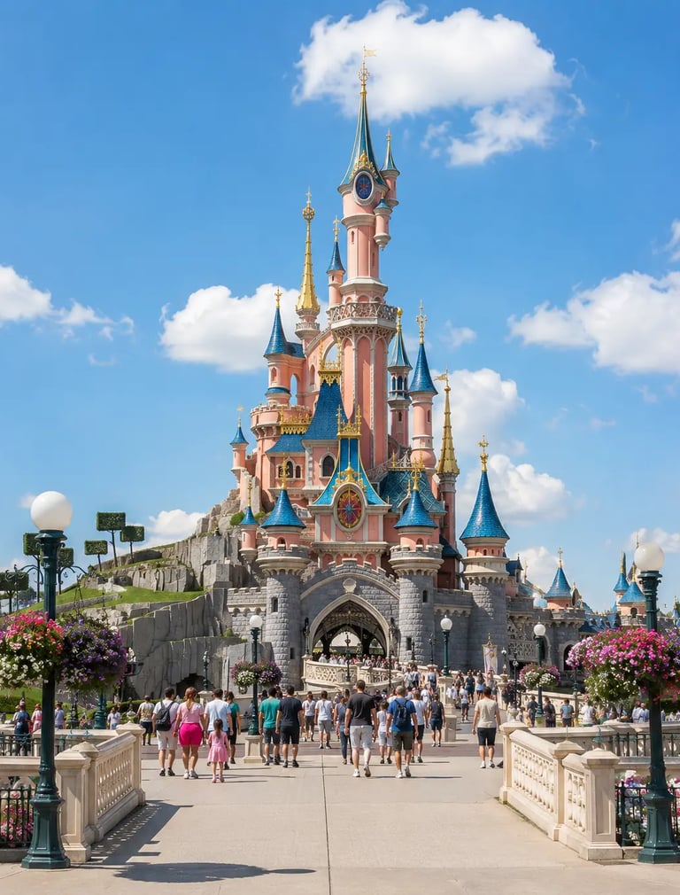Filipino driver in Paris for private family transfers to Disneyland Paris
