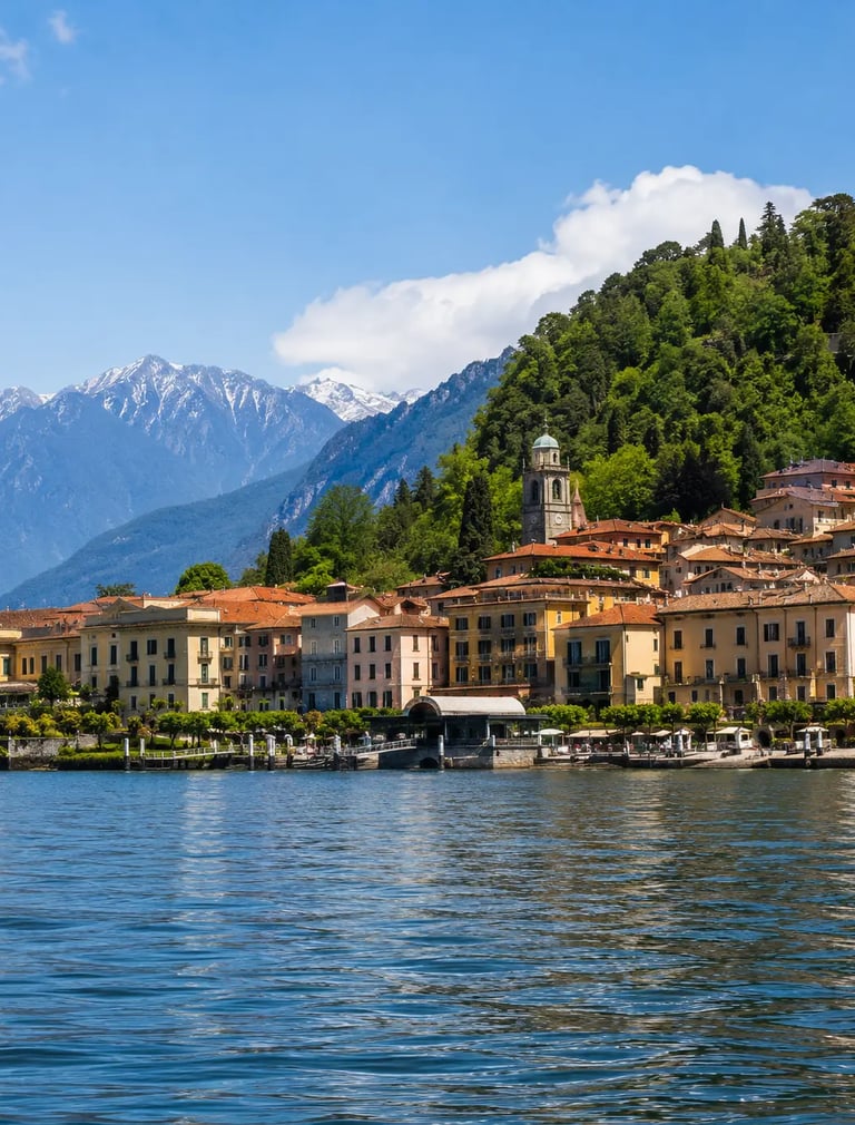 Filipino driver day trip to Lake Como from Milan