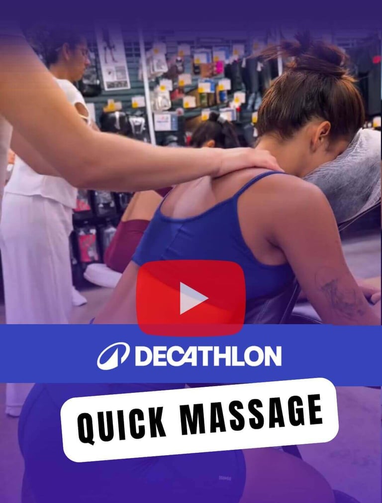 Vídeo ativação de marca com Quick Massage - Jaque Massagens BH