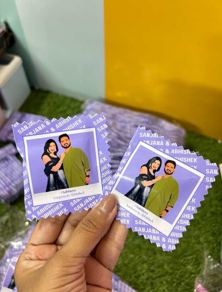 Customized Mouth Freshener by Geet Events