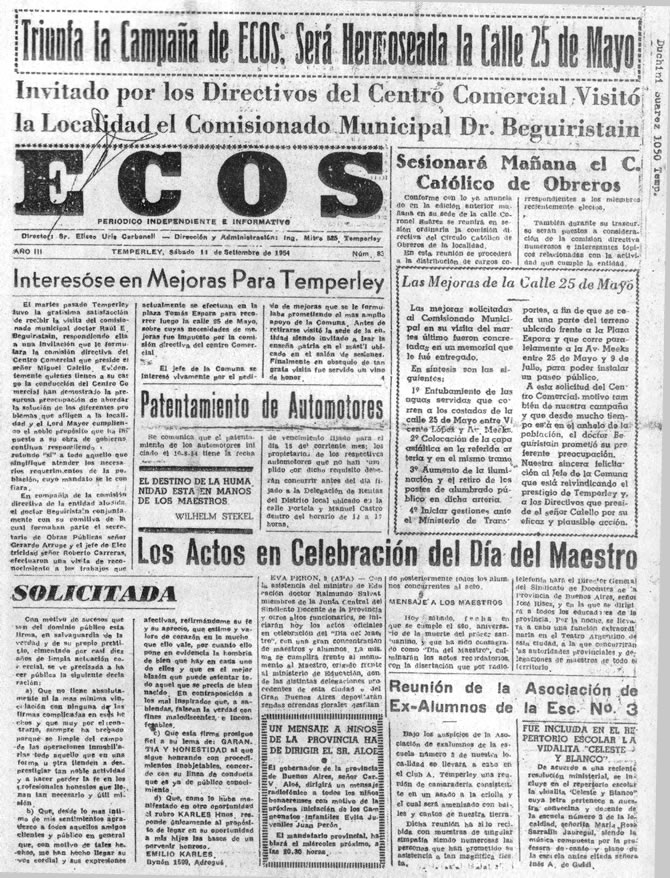 Diario Ecos de Temperley