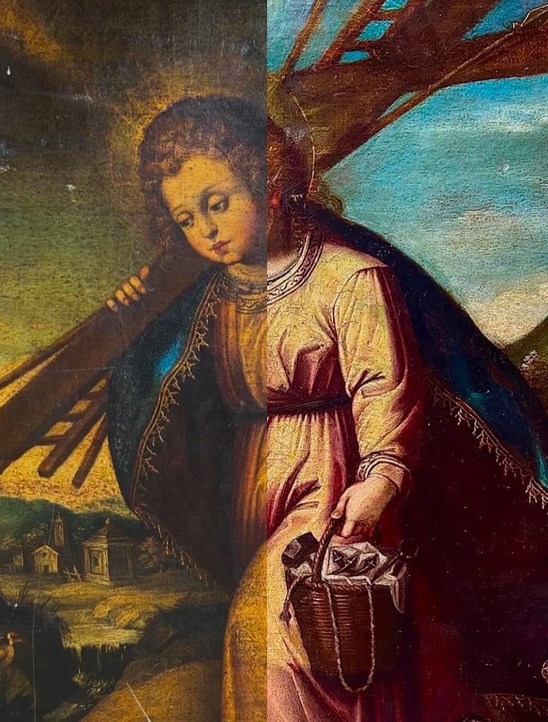 Jésus portant les instruments de son supplice