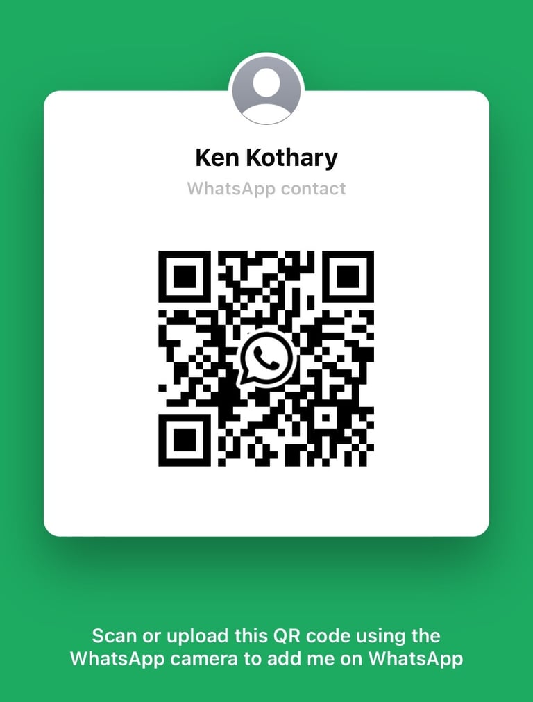 WhatsApp message QR code
