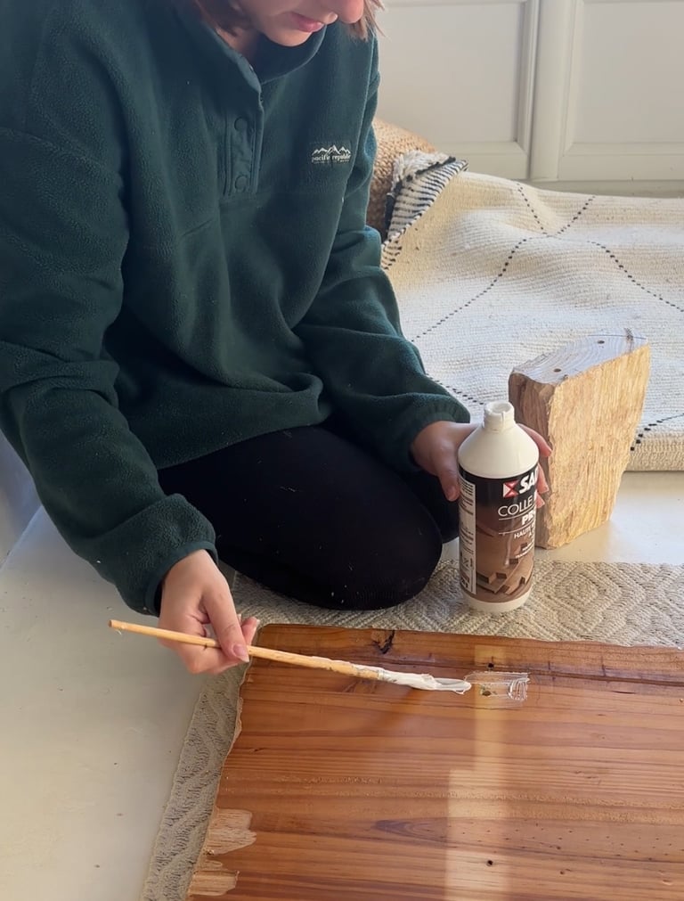 fabriquer une table basse en bois maison agave