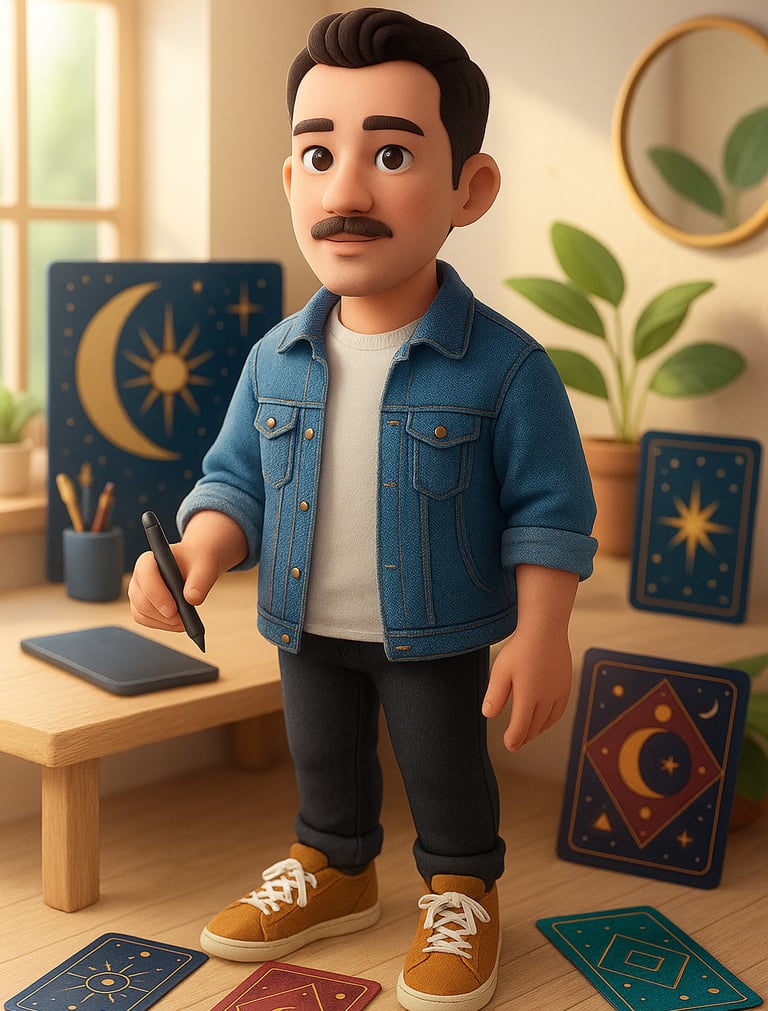 a cartoon character is shown in a cartoon style