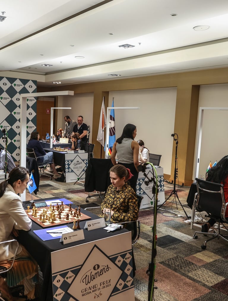 FIDE Chess Women Grand Prix Nicosia 2023: Goryachkina wins, Lagno and Tan Zhongyi lead