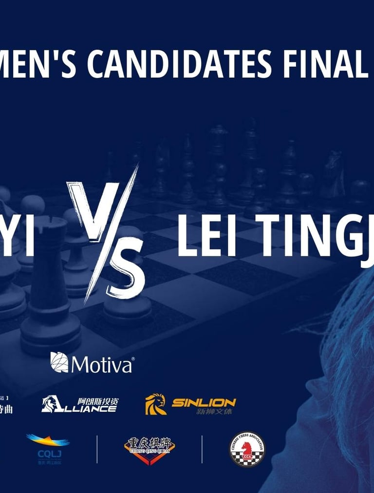 Lei Tingjie vs Tan Zhongyi #FIDEWomenCandidates 2023