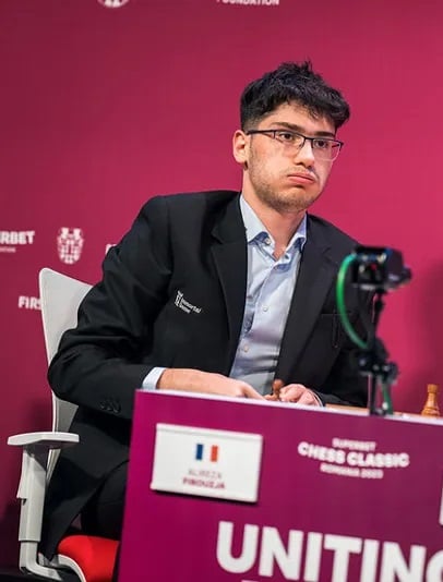 Alireza Firouzja beating World Champion Ding Liren at Superbet Chess Classic 2023 in Romania