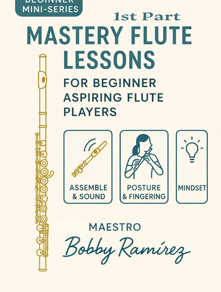 Self Learning Video Mini-Series  for Beginner Flute Students