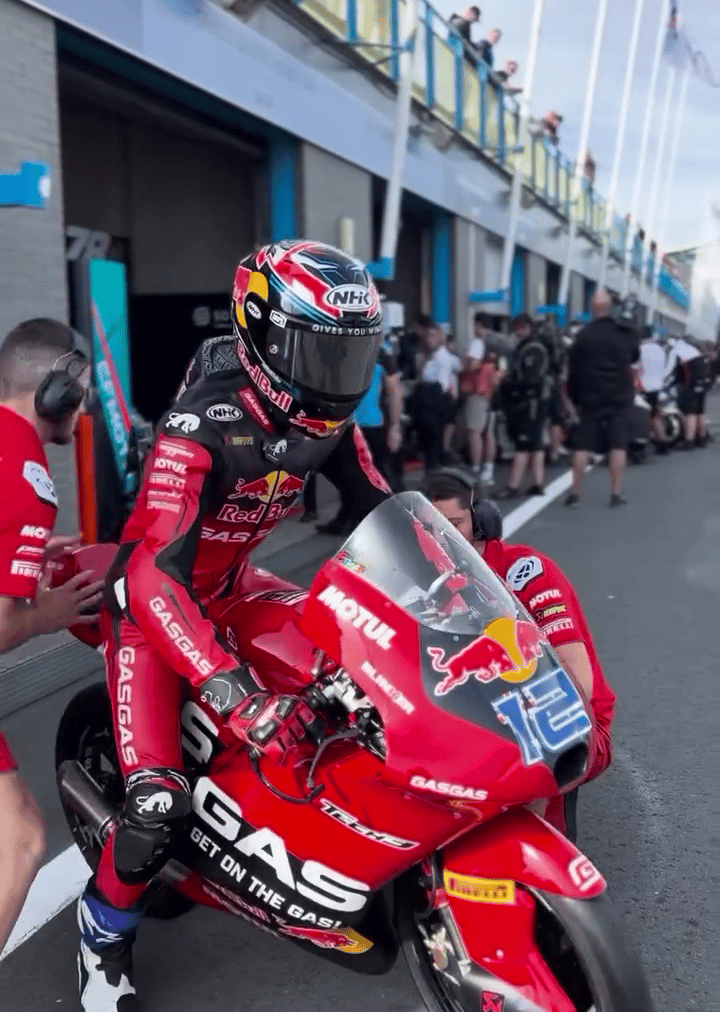 Social Media Asset für GasGas KTM Motorsport