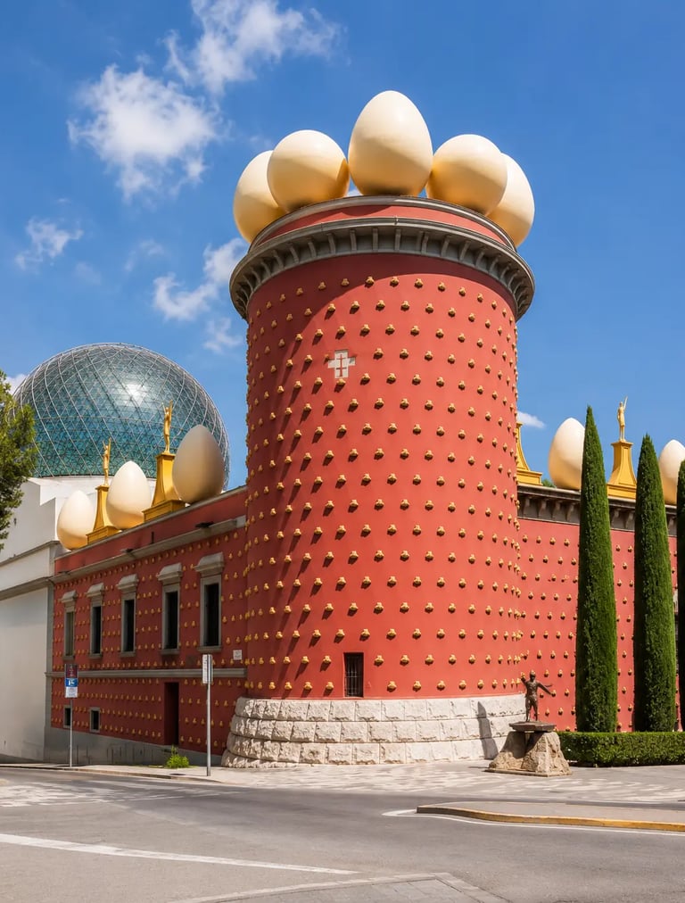 Filipino driver in Barcelona for private day trips to the Dali Museum in Figueres