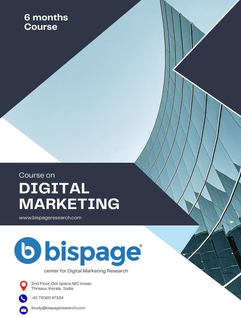 Digital marketing course for 3 months