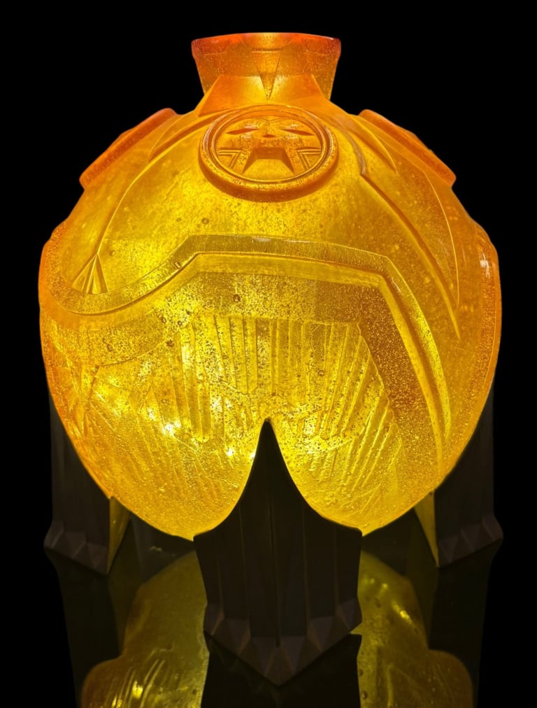 Vase Salammbo Daum et Druillet