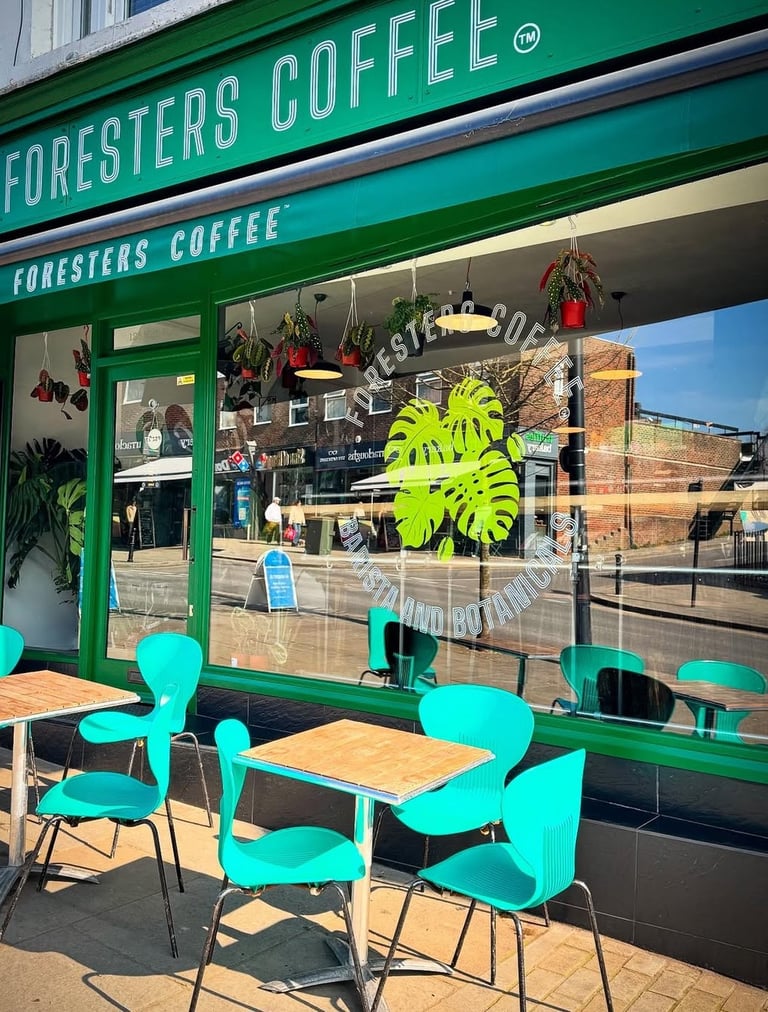 Foresters Coffee Uckfield shop front