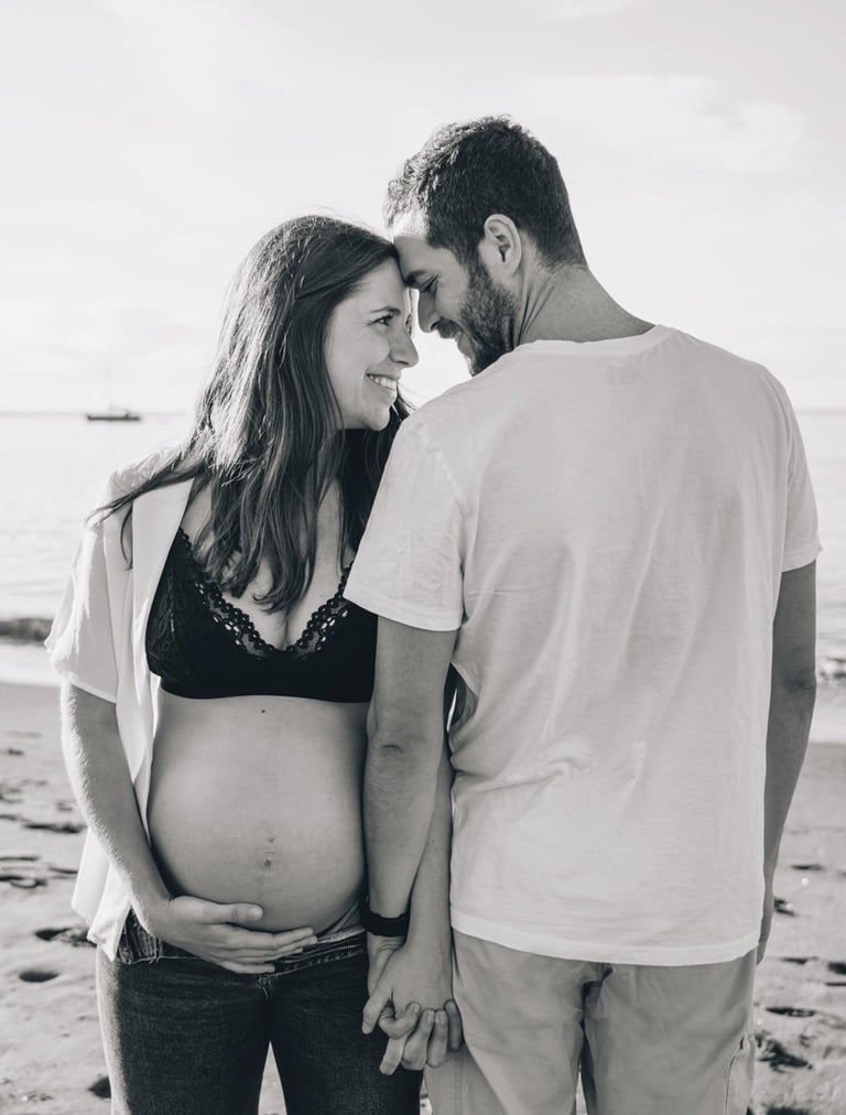 sesión de fotos embarazo en Tenerife