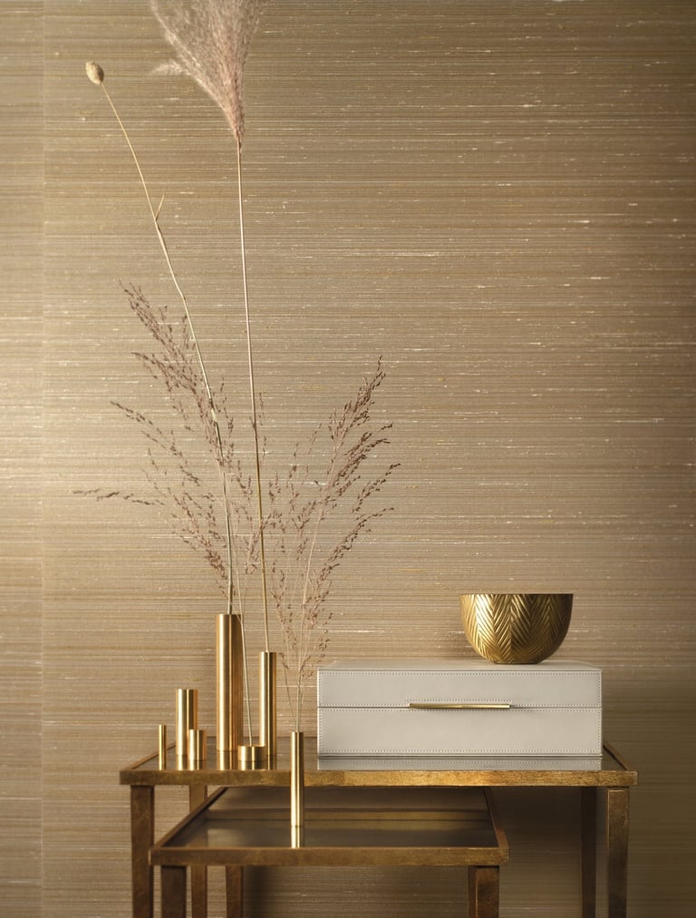 natūralaus šilko sienų danga