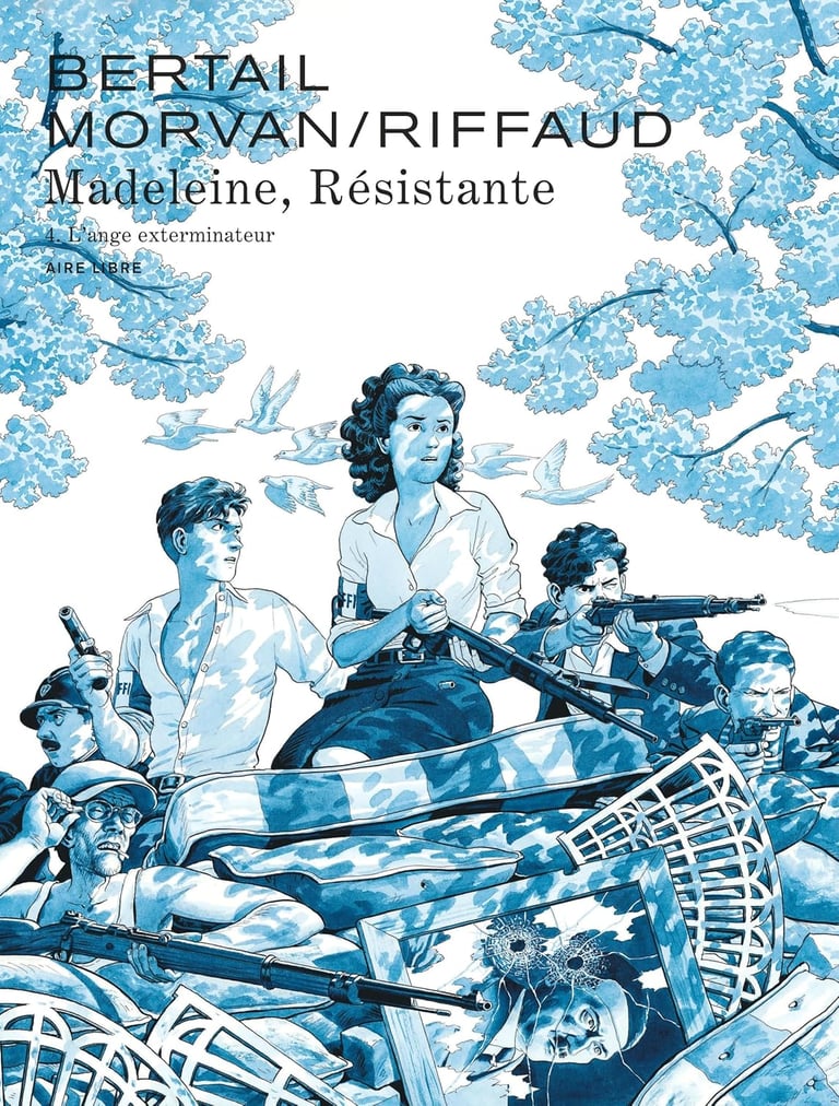 Première de couverture du tome 4 de la BD Madeleine résistante
