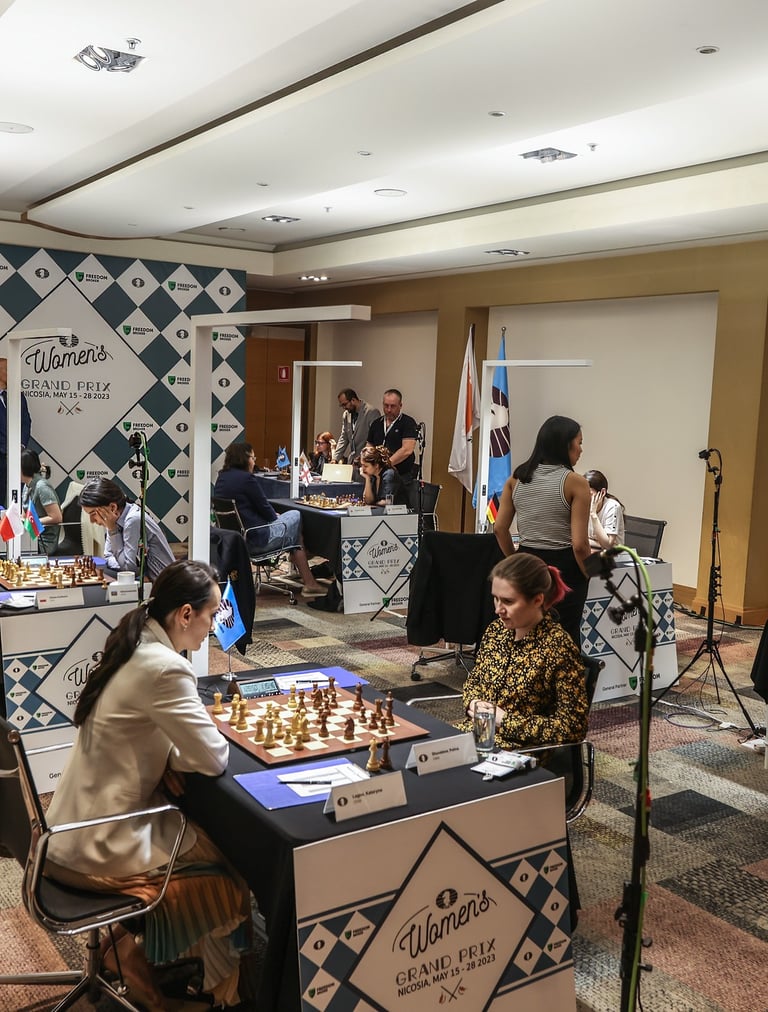 FIDE Chess Women Grand Prix Nicosia 2023: Goryachkina wins, Lagno and Tan Zhongyi lead
