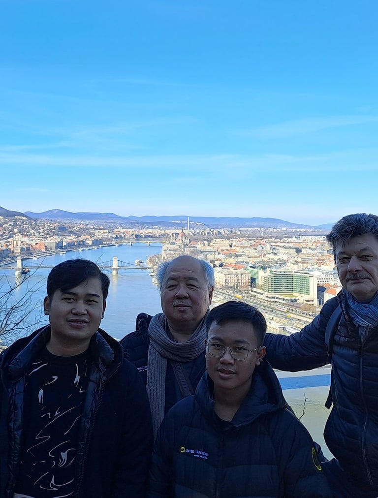 Program United Tractors Inspiring Youth 2023. Catur Indonesia GM Novendra & FM Aditya Bagus.